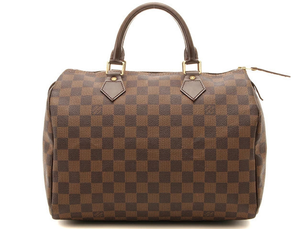 LOUIS VUITTON Speedy Damier Handbag around